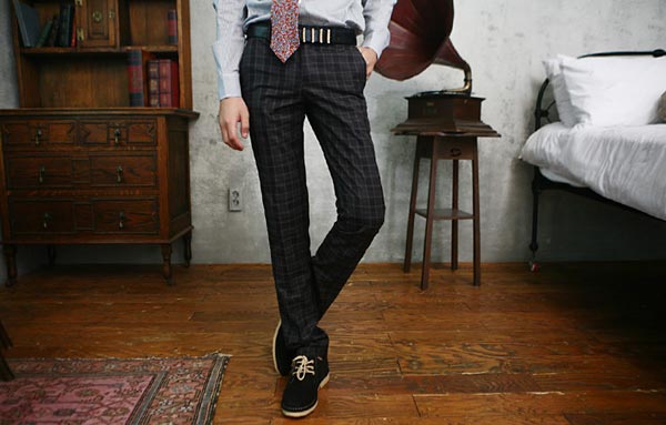 แฟชั่น เสื้อผ้าลายตารางหมากรุก ดูดีหัวจรดเท้าแบบ คุณชาย