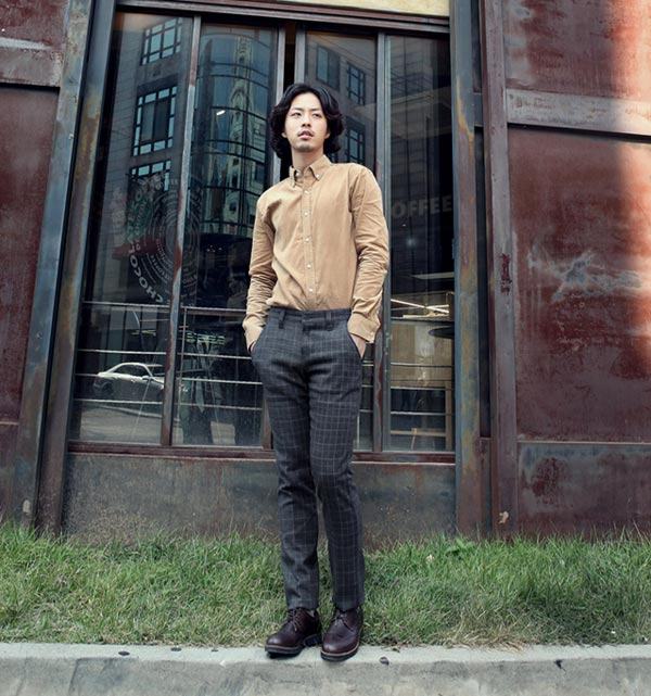 แฟชั่น เสื้อผ้าลายตารางหมากรุก ดูดีหัวจรดเท้าแบบ คุณชาย