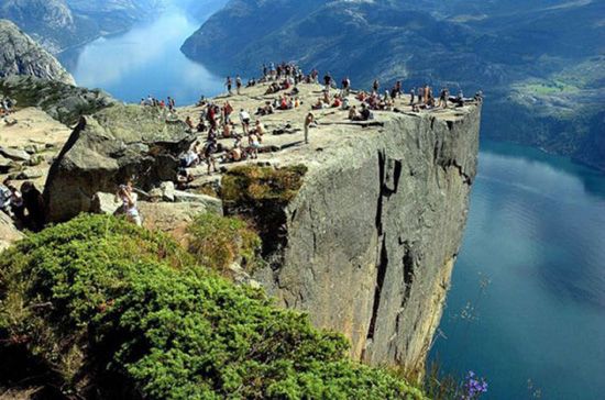 2. Pulpit Rock, Norway