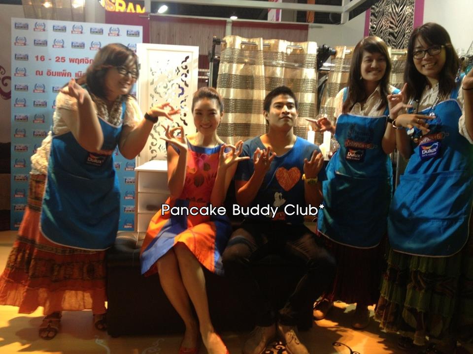 แพนเค้กกับพัตเตอร์ ในงาน Homepro Expo - 25/11/12