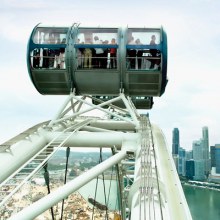 Singapore Flyer ชิงช้าสวรรค์ที่ใหญ่ที่สุดในโลก ในขณะนี้