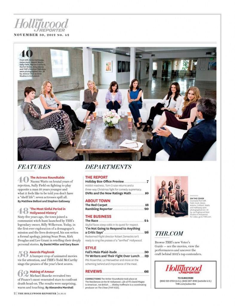 The Hollywood Reporter no.42 November 2012