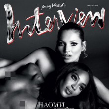 Kate Moss &  Naomi Campell @ Interview Russia December 2012