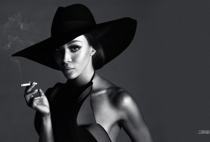 Kate Moss &  Naomi Campell @ Interview Russia December 2012