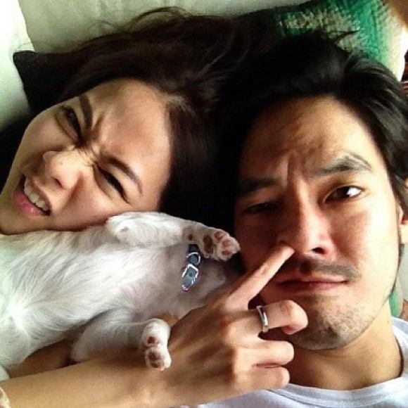 ไฮโซโม นภัสนันท์ ควง แพท ประกาศิต สวีทหวาน บิกินี่ริมทะเล