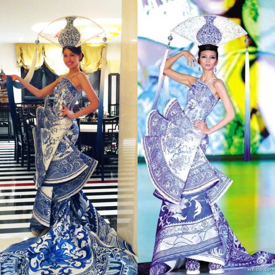 ชุดประจำชาติ MIss Universe China 2012