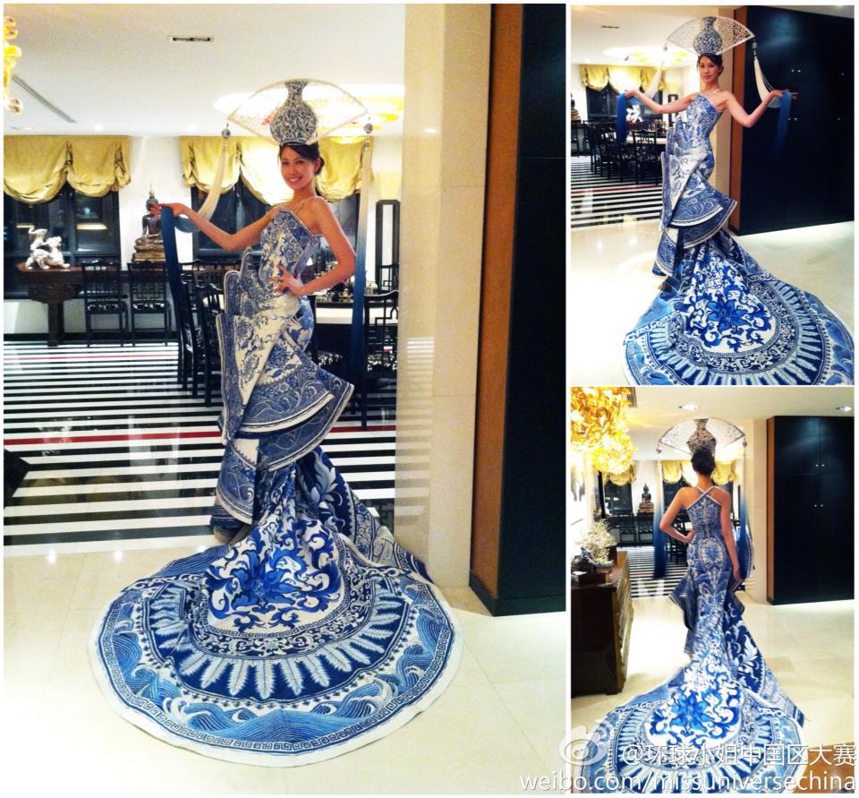ชุดประจำชาติ MIss Universe China 2012