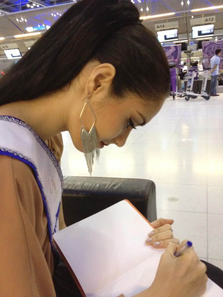 ริด้า ออกเดินทางมุ่งสู่ Las Vegas สู้ศึกMUแล้วววววว