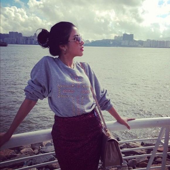 'ใบเตย อาร์สยาม' @ มาเก๊า กับท่าโพสต์สไตล์เซเลบ the best fashion icon of the year