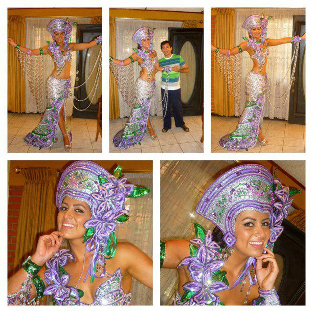 ชุดประจำชาติ Miss Universe Costa Rica 2012