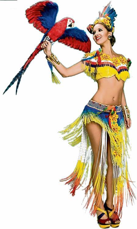 ชุดประจำชาติ Miss Universe Colombia 2012