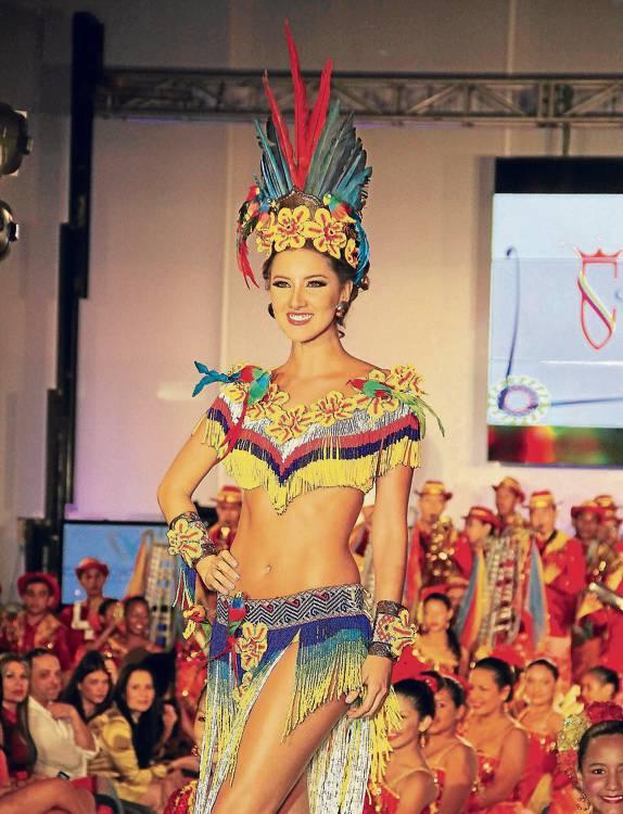 ชุดประจำชาติ Miss Universe Colombia 2012