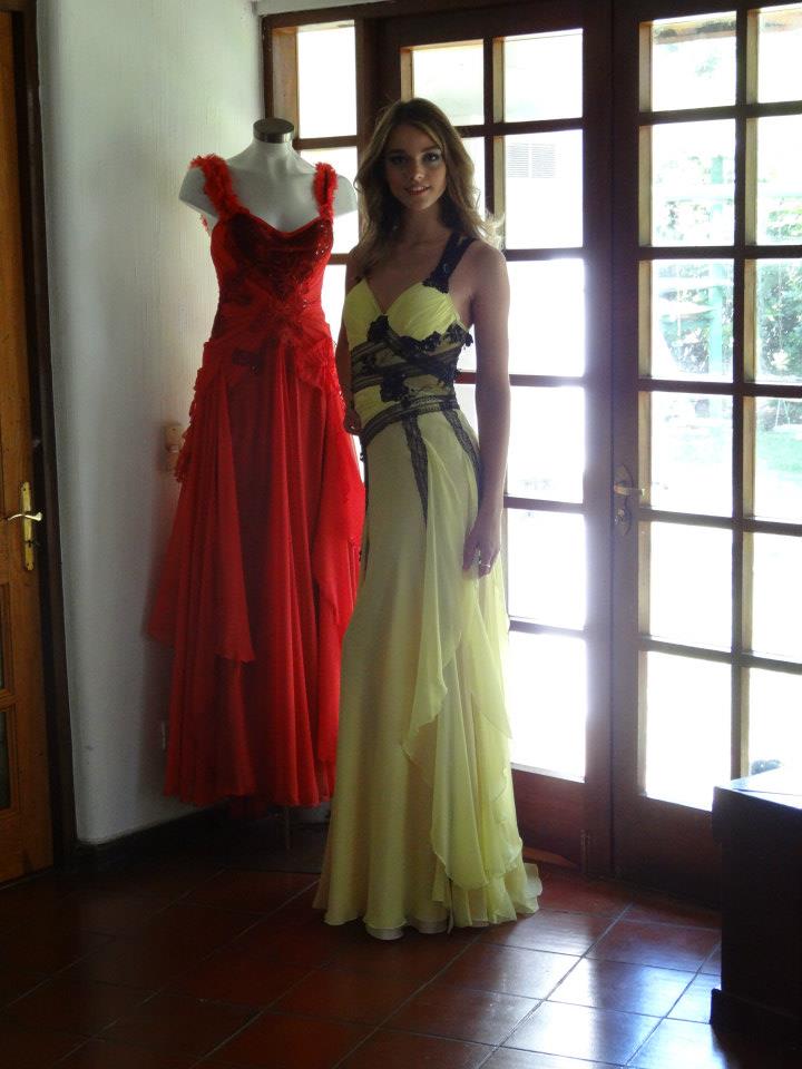 ชุดราตรี MISS UNIVERSE CHILE 2012