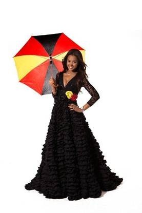 ชุดประจำชาติ Miss Universe Belgium 2012