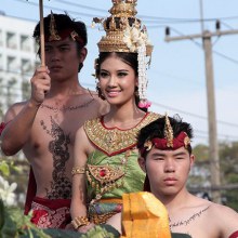 งานประเพณีลอยกระทง มข ณ บึงสีฐาน ๒๕๕๕