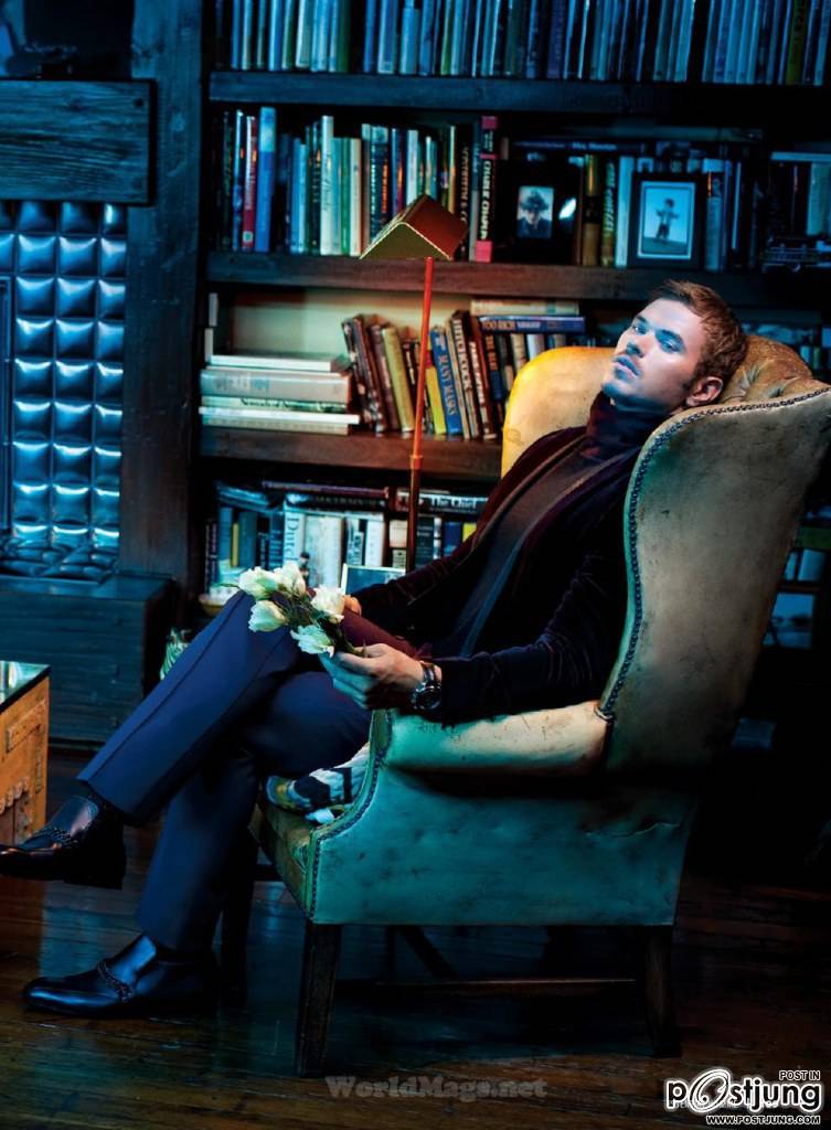 Kellan Lutz @ Essential Homme November-December 2012