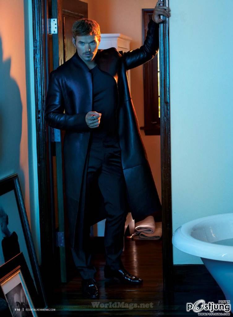 Kellan Lutz @ Essential Homme November-December 2012