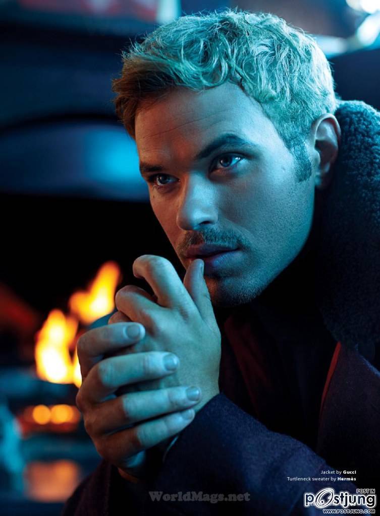 Kellan Lutz @ Essential Homme November-December 2012
