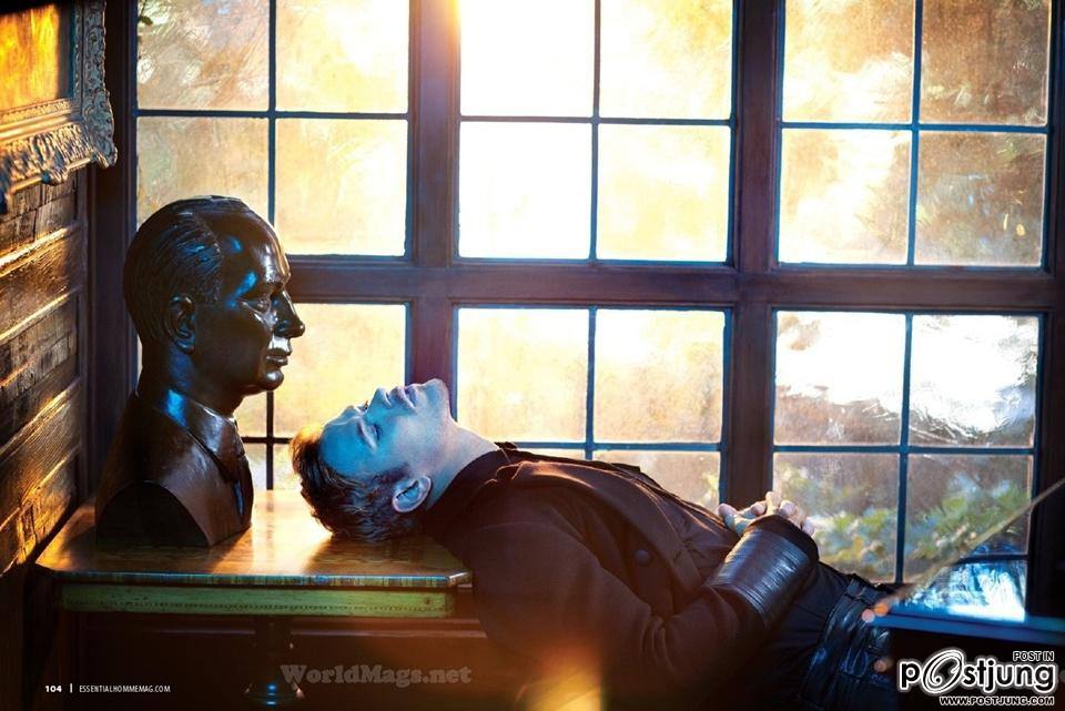 Kellan Lutz @ Essential Homme November-December 2012