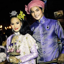 ขบวนกระทงใหญ่ มช 2555 เจ้าฟ้า-มหาเทวี