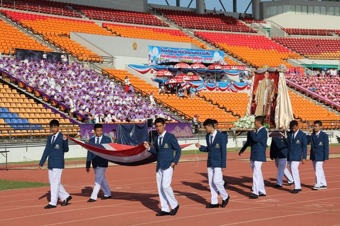 ขบวนพาเหรดกีฬาสี ร.ร.มารีย์วิทยา นครราชสีมา 2555