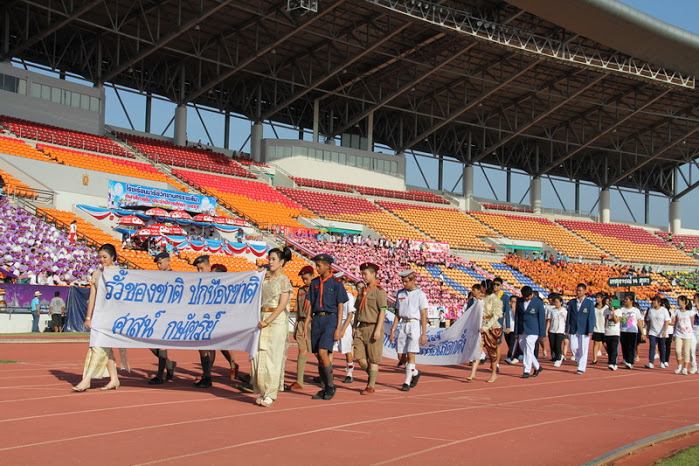 ขบวนพาเหรดกีฬาสี ร.ร.มารีย์วิทยา นครราชสีมา 2555