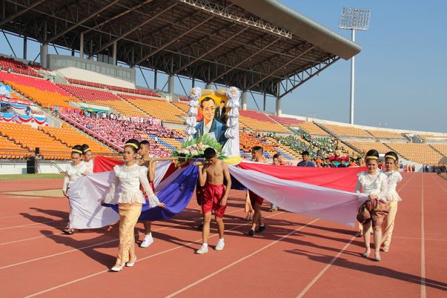 ขบวนพาเหรดกีฬาสี ร.ร.มารีย์วิทยา นครราชสีมา 2555