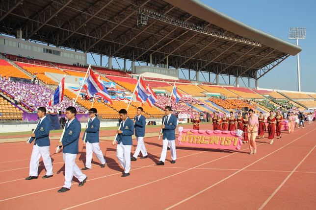 ขบวนพาเหรดกีฬาสี ร.ร.มารีย์วิทยา นครราชสีมา 2555