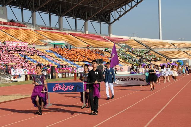 ขบวนพาเหรดกีฬาสี ร.ร.มารีย์วิทยา นครราชสีมา 2555