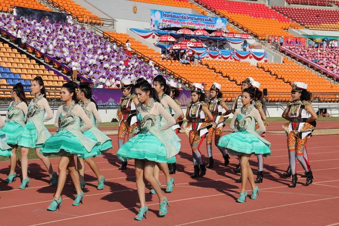 ขบวนพาเหรดกีฬาสี ร.ร.มารีย์วิทยา นครราชสีมา 2555