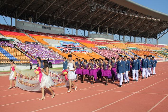 ขบวนพาเหรดกีฬาสี ร.ร.มารีย์วิทยา นครราชสีมา 2555