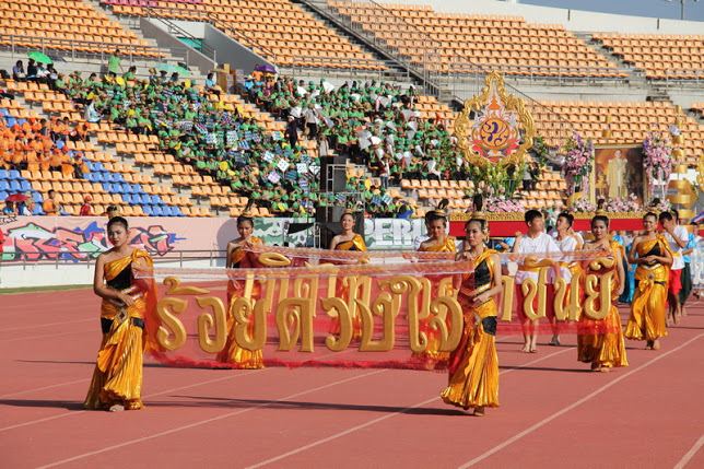 ขบวนพาเหรดกีฬาสี ร.ร.มารีย์วิทยา นครราชสีมา 2555