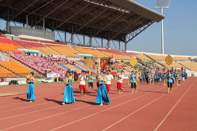 ขบวนพาเหรดกีฬาสี ร.ร.มารีย์วิทยา นครราชสีมา 2555