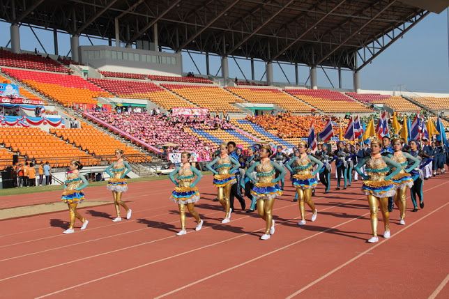 ขบวนพาเหรดกีฬาสี ร.ร.มารีย์วิทยา นครราชสีมา 2555