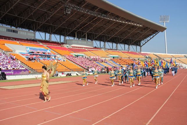 ขบวนพาเหรดกีฬาสี ร.ร.มารีย์วิทยา นครราชสีมา 2555