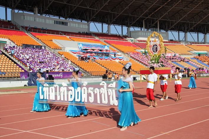 ขบวนพาเหรดกีฬาสี ร.ร.มารีย์วิทยา นครราชสีมา 2555