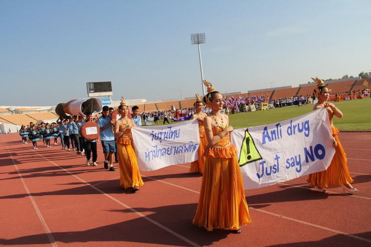 ขบวนพาเหรดกีฬาสี ร.ร.มารีย์วิทยา นครราชสีมา 2555