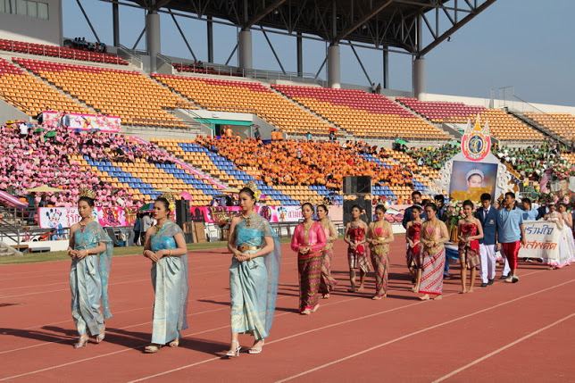 ขบวนพาเหรดกีฬาสี ร.ร.มารีย์วิทยา นครราชสีมา 2555