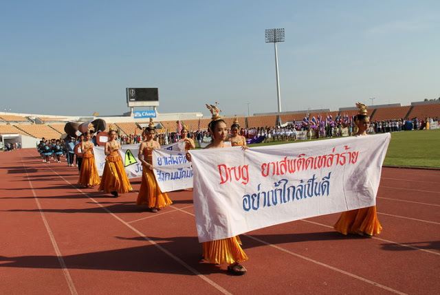 ขบวนพาเหรดกีฬาสี ร.ร.มารีย์วิทยา นครราชสีมา 2555