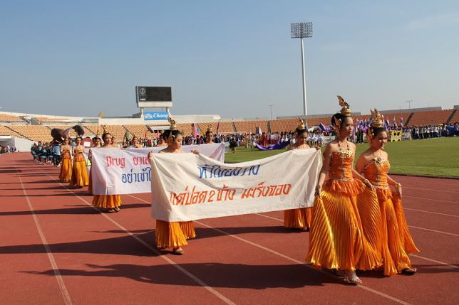 ขบวนพาเหรดกีฬาสี ร.ร.มารีย์วิทยา นครราชสีมา 2555