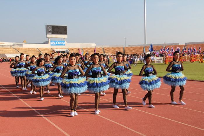 ขบวนพาเหรดกีฬาสี ร.ร.มารีย์วิทยา นครราชสีมา 2555