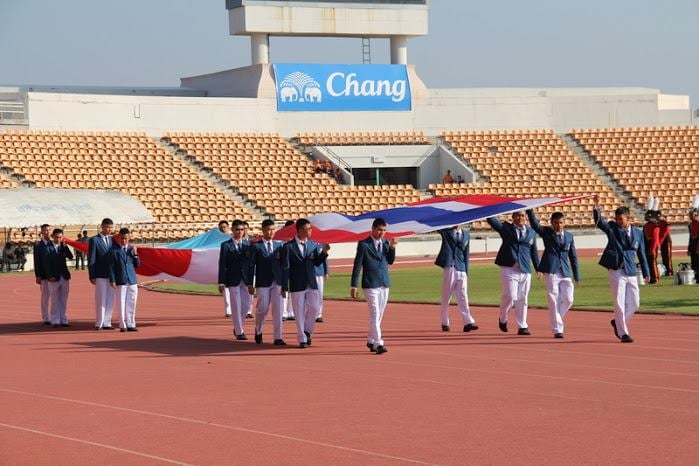 ขบวนพาเหรดกีฬาสี ร.ร.มารีย์วิทยา นครราชสีมา 2555