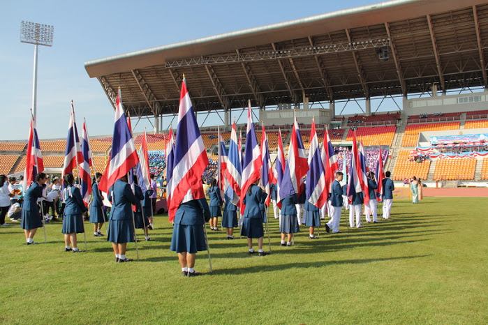 ขบวนพาเหรดกีฬาสี ร.ร.มารีย์วิทยา นครราชสีมา 2555