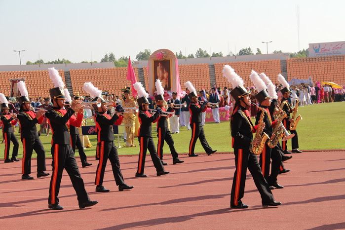 ขบวนพาเหรดกีฬาสี ร.ร.มารีย์วิทยา นครราชสีมา 2555