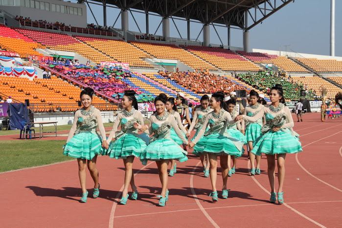 ขบวนพาเหรดกีฬาสี ร.ร.มารีย์วิทยา นครราชสีมา 2555