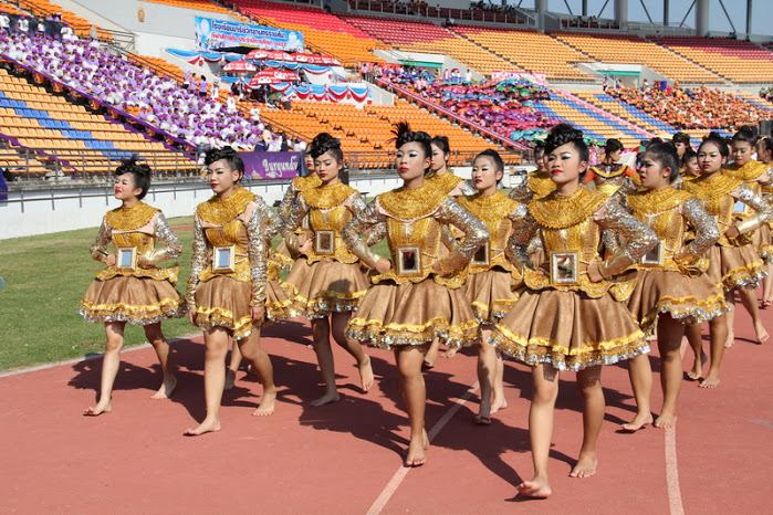 ขบวนพาเหรดกีฬาสี ร.ร.มารีย์วิทยา นครราชสีมา 2555