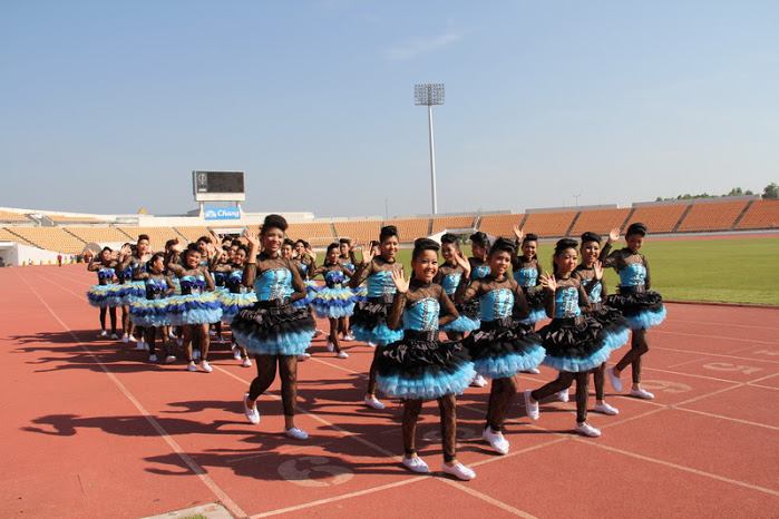 ขบวนพาเหรดกีฬาสี ร.ร.มารีย์วิทยา นครราชสีมา 2555