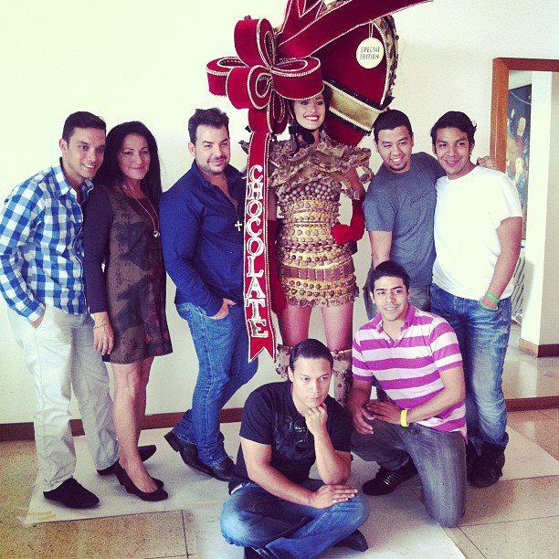 ชุดประจำชาติ Miss Universe Venezuela 2012