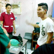 ใจบุญ! เอ็ม Buddha Bless พาหมาจรจัดส่งหมอ แม้ไปคอนเสิร์ตไม่ทัน