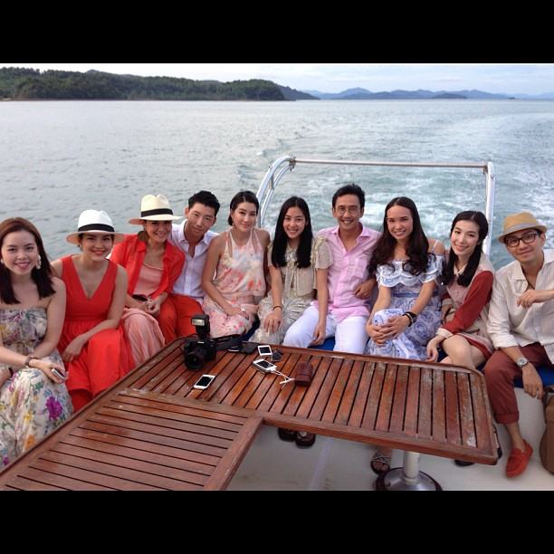 สุดชื่นมื่น! งานฉลองวิวาห์ ภูริ-แอน ที่เกาะนาคาน้อย เพื่อนพ้องคับคั่ง